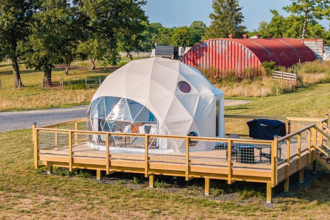 Gasthaus Tranquil Dome At Faraway Camp Luray Exterior foto